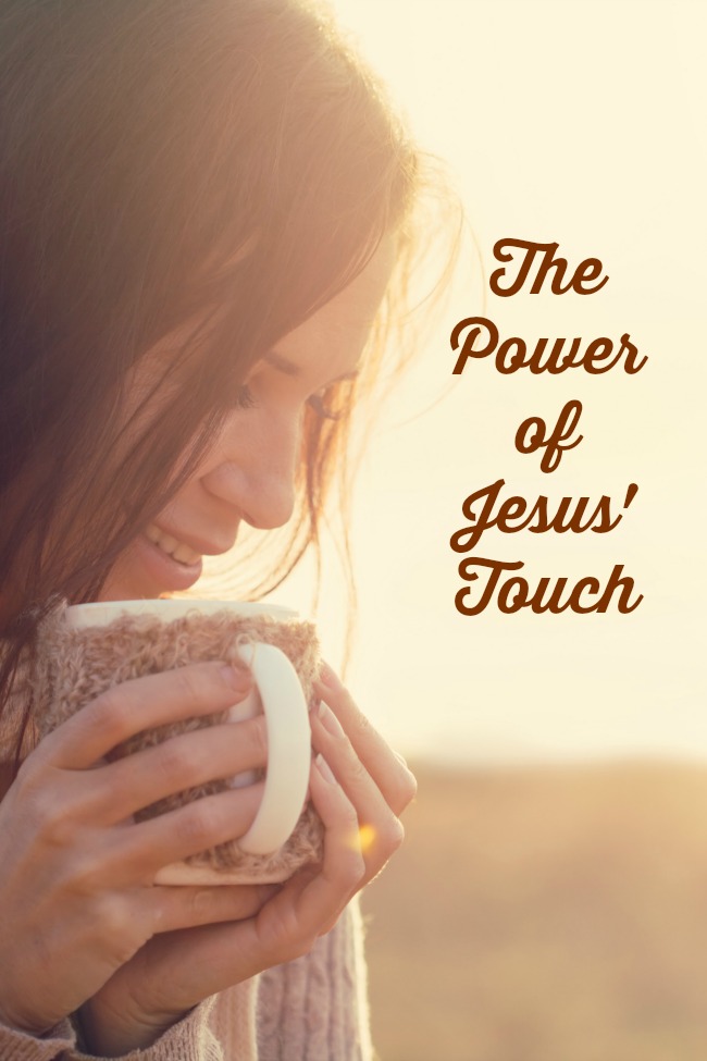 Image result for Jesus touch