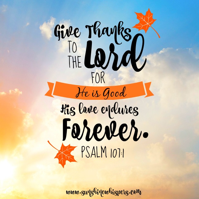 GIVE THANKS